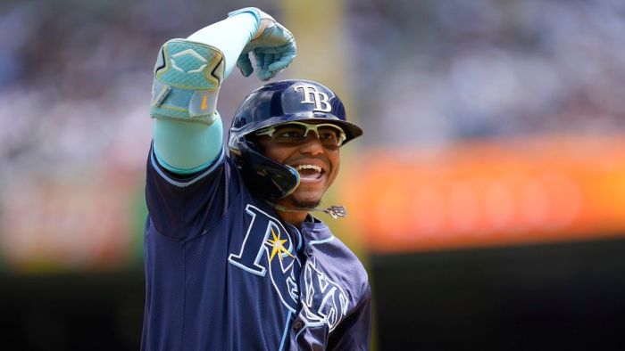 Baltimore, USA. 31st May, 2024. BALTIMORE, MD - MAY 31: Tampa Bay Rays ... Baltimore, USA. 31st May, 2024. BALTIMORE, MD - MAY 31: Tampa Bay Rays ...