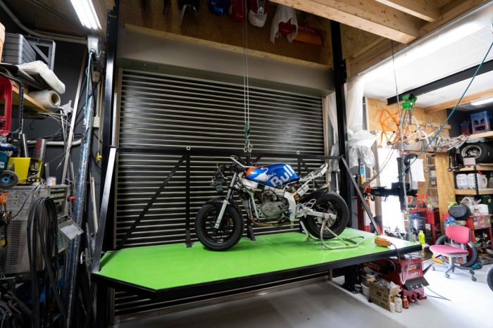 バイクリフターの製作｜みよし工業有限会社