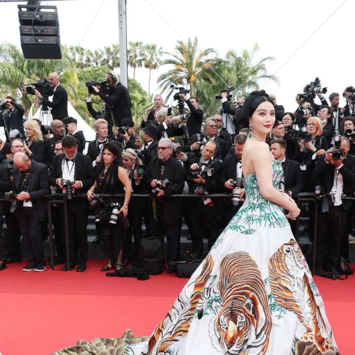 Celebrities in Versace at Cannes Film Festival 2013